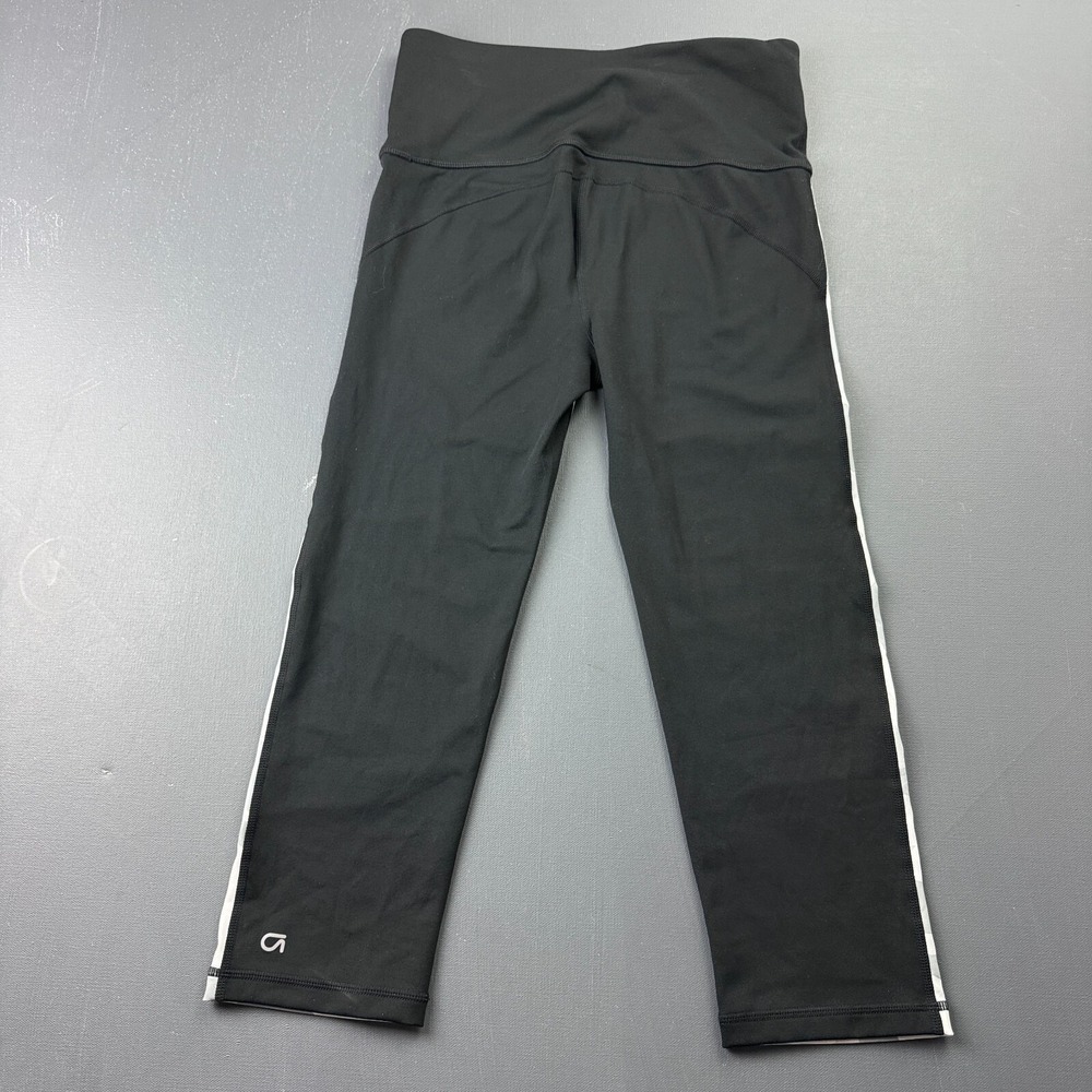 GapFit Blackout Women's Size Small Gray Camo Cropped Workout Leggings Athletic - Picture 3 of 12